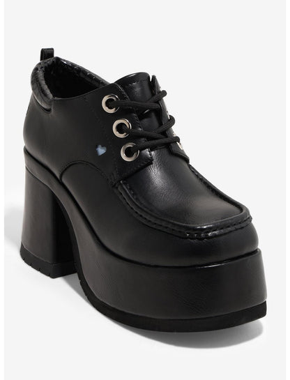 Koi Black Kinetic Platform Loafers - US 1014