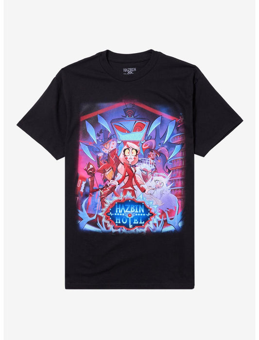 Hazbin Hotel Season 2 Poster T-Shirt - US 4216