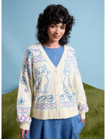 Her Universe Studio Ghibli® Kiki's Delivery Service Cats Girls Cardigan - US 7989