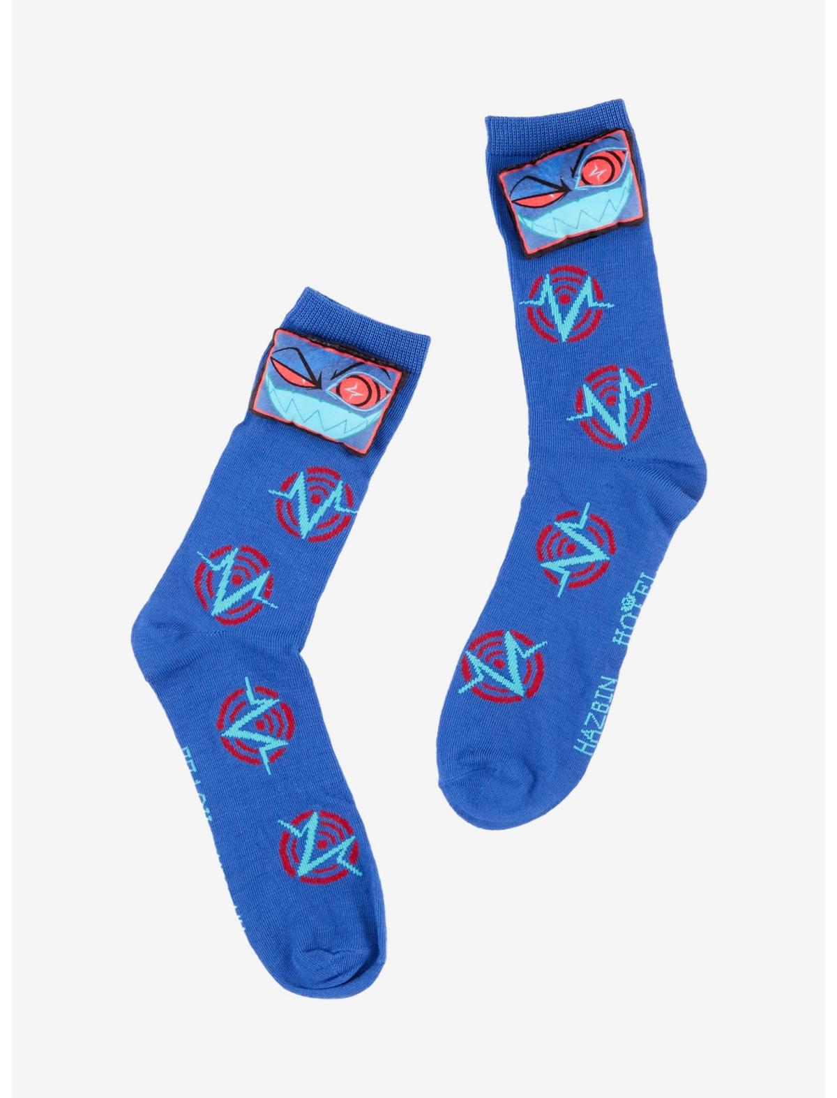 Hazbin Hotel Vox Plush Crew Socks - US 6656