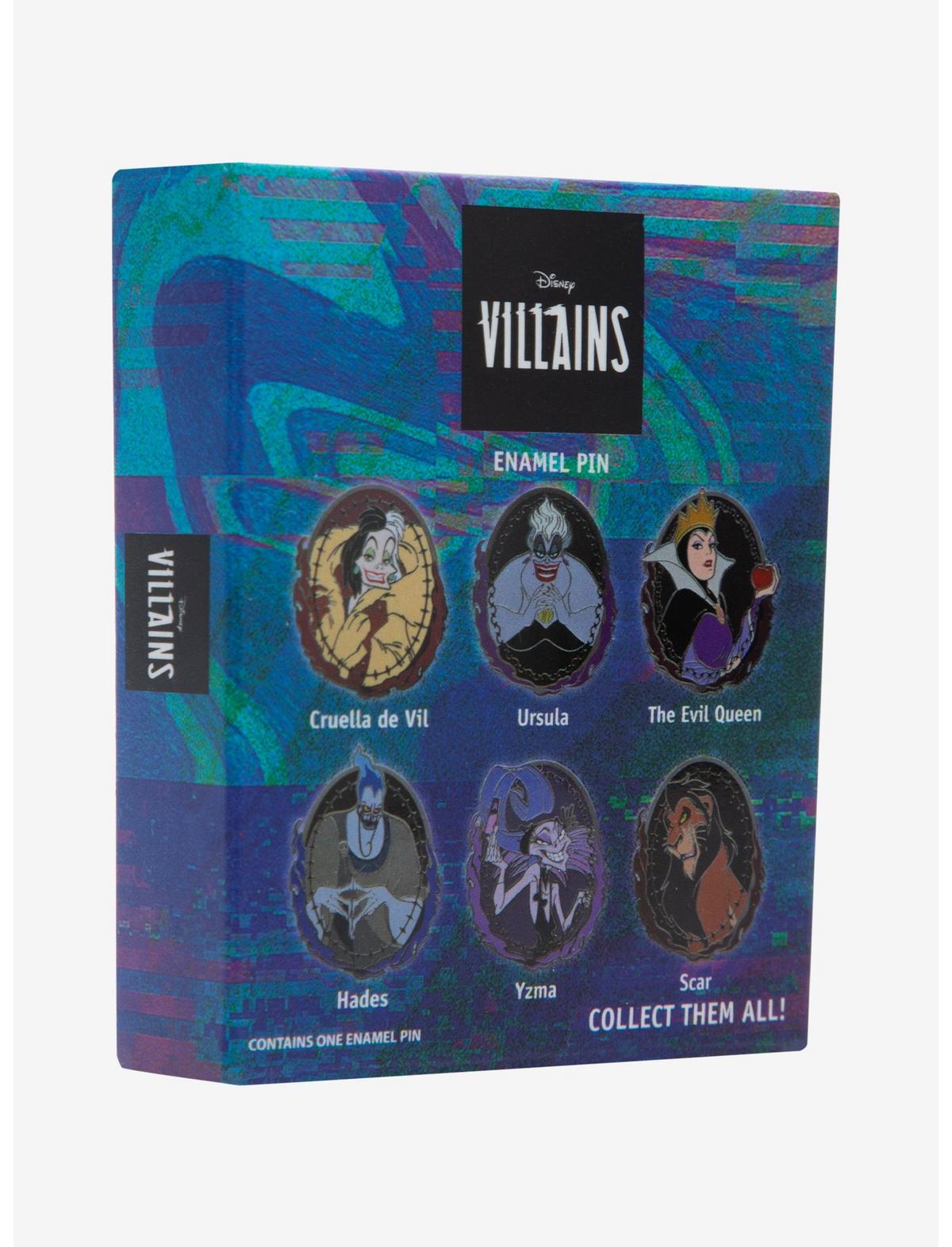 Disney Villains Portrait Blind Box Enamel Pin Hot Topic Exclusive - US 6560