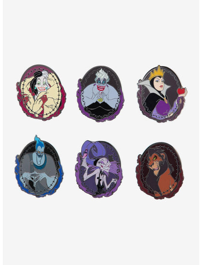 Disney Villains Portrait Blind Box Enamel Pin Hot Topic Exclusive - US 6560