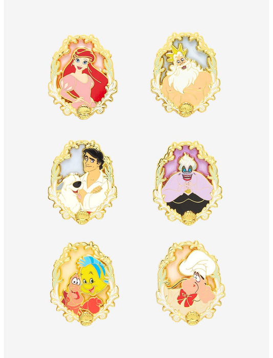 Disney The Little Mermaid Portrait Blind Box Enamel Pin - US 0058