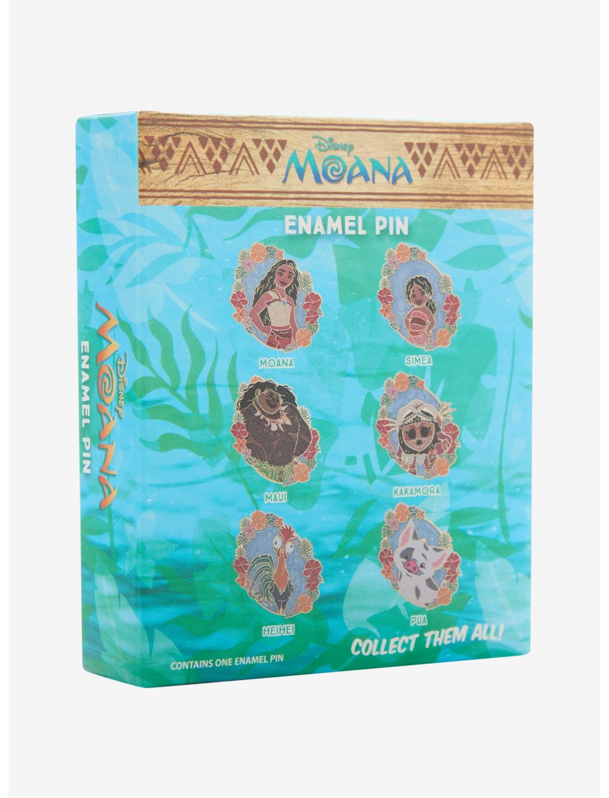 Disney Moana Floral Blind Box Enamel Pin Hot Topic Exclusive - US 0100