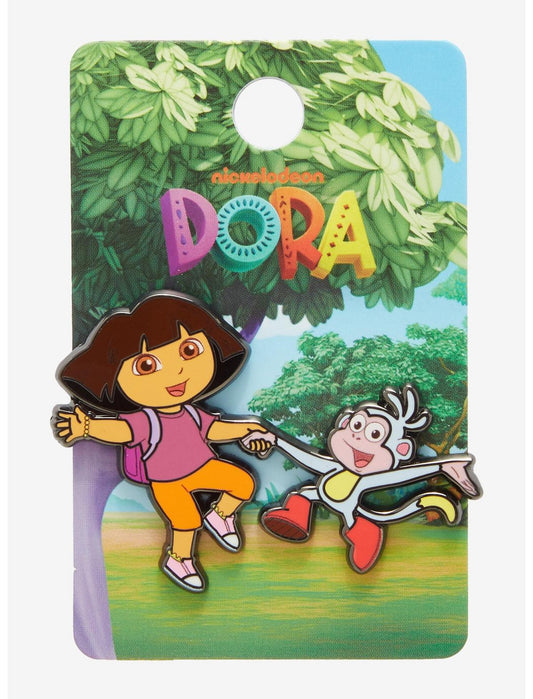 Dora The Explorer Dora & Boots Enamel Pin - US 3959