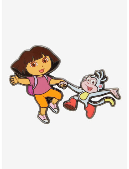 Dora The Explorer Dora & Boots Enamel Pin - US 3959