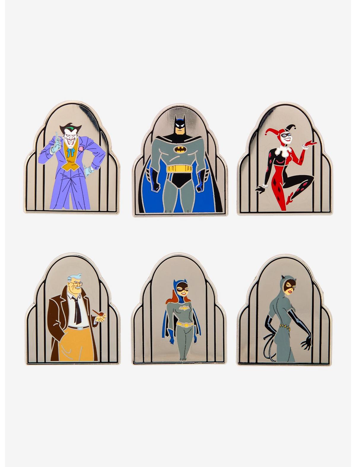 DC Comics Batman: The Animated Series Blind Box Enamel Pin Hot Topic Exclusive - US 4219