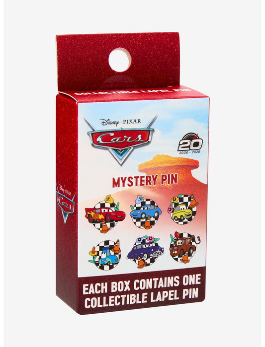 Disney Pixar Cars Checkered Blind Box Enamel Pin Hot Topic Exclusive - US 3270