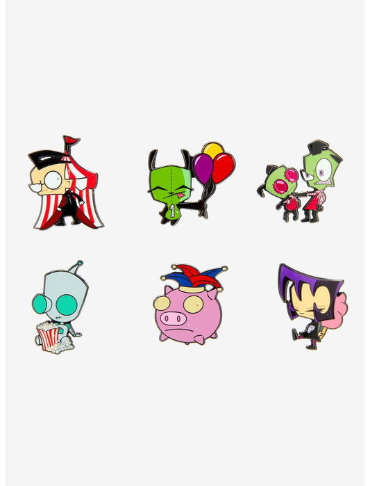Invader Zim Carnival Blind Box Enamel Pin - US 7262