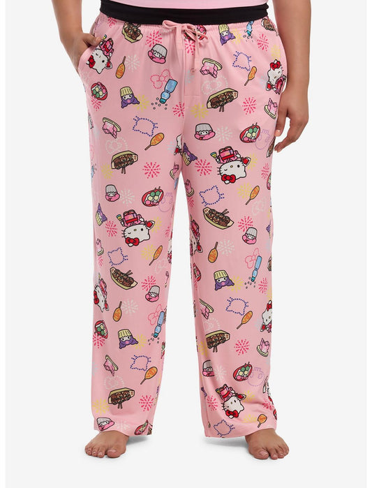 Hello Kitty Matsuri Pajama Pants Plus Size - US 0233