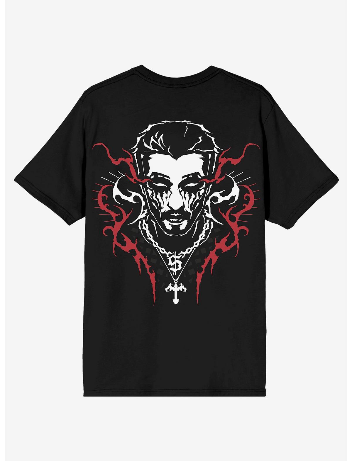 bbno$ Metal Portrait T-Shirt Hot Topic Exclusive - US 7563