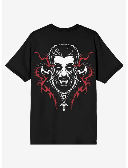 bbno$ Metal Portrait T-Shirt Hot Topic Exclusive - US 7563