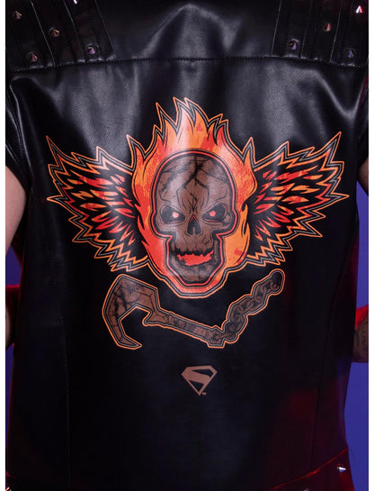 DC Comics Supergirl Lobo Moto Vest - US 6132