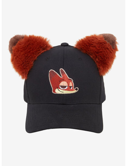 Disney Zootopia 2 Nick Wilde Plush Ears Dad Cap - US 2930