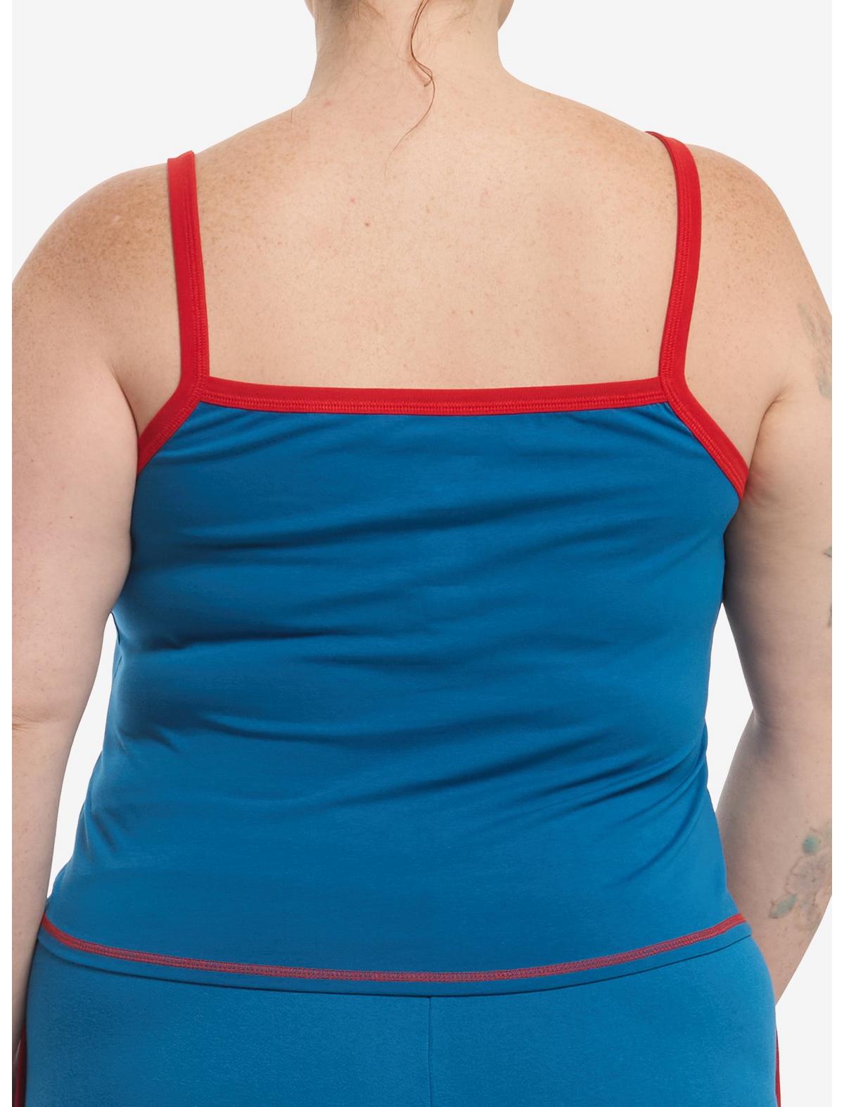 DC Comics Supergirl Logo Crop Girls Cami Plus Size - US 7084