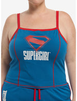 DC Comics Supergirl Logo Crop Girls Cami Plus Size - US 7084