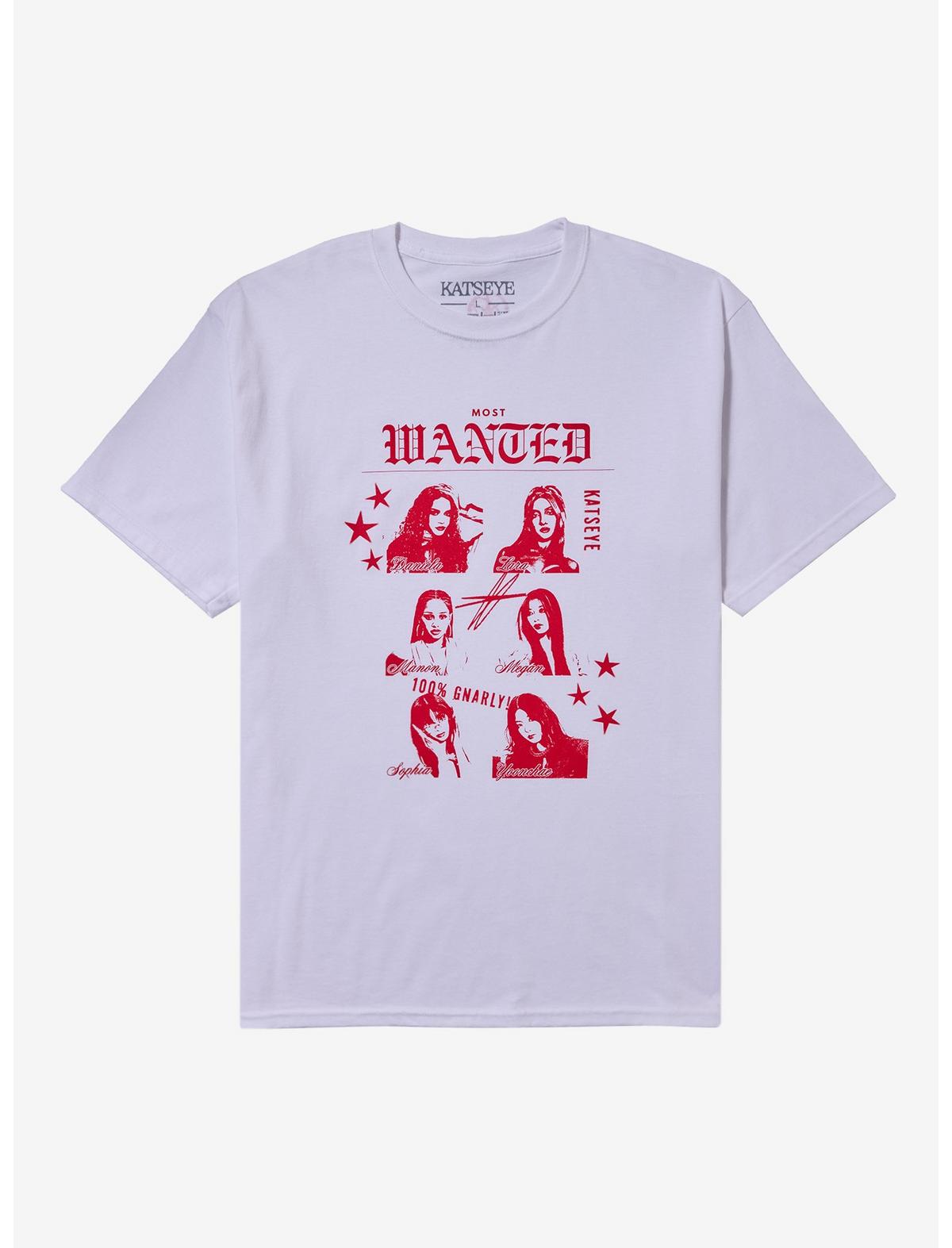KATSEYE Most Wanted T-Shirt Hot Topic Exclusive - US 5798