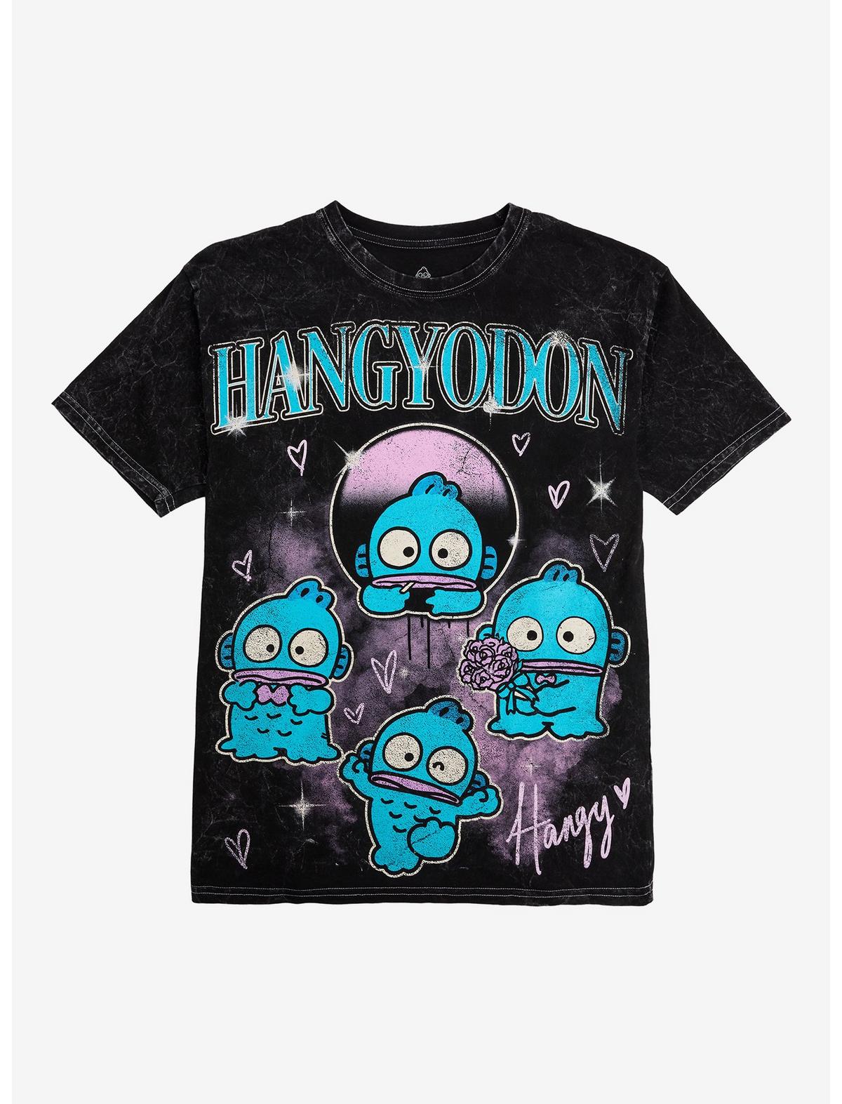 Hangyodon Collage Metal Mineral Wash T-Shirt - US 9320