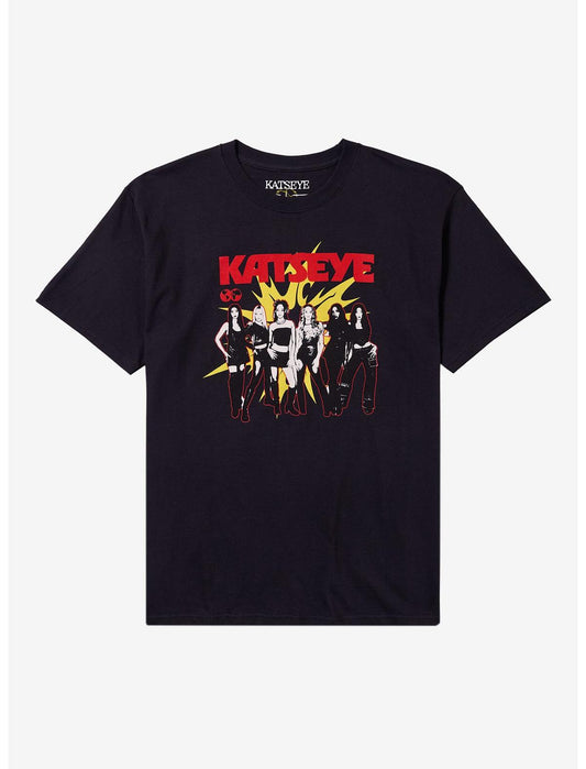 KATSEYE Group Tonal T-Shirt Hot Topic Exclusive - US 3014