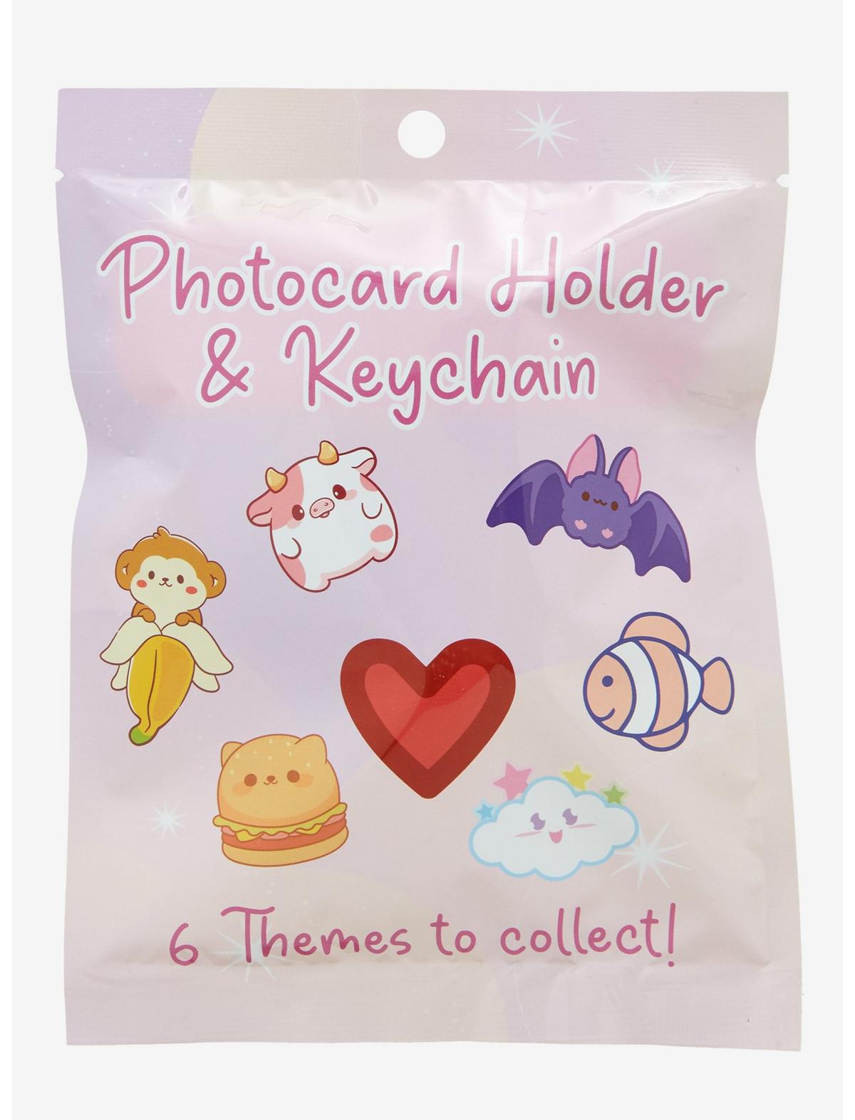 Kawaii Blind Bag Photocard Holder Key Chain Hot Topic Exclusive - US 0597
