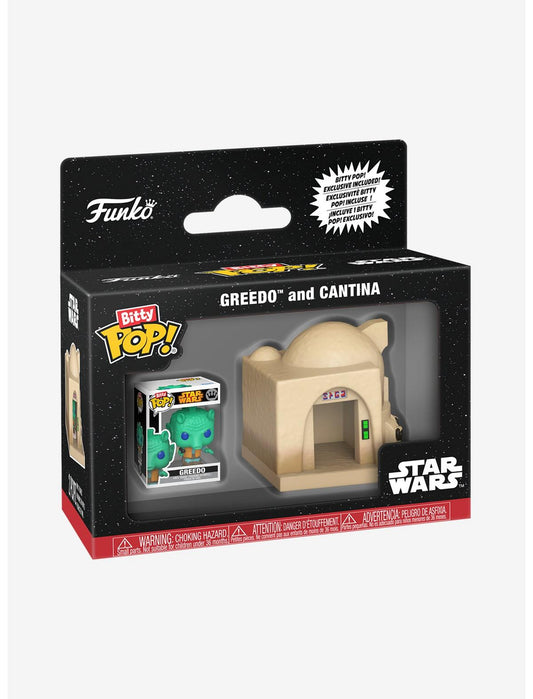 Funko Star Wars Bitty Pop! Towns Greedo And Cantina Vinyl Figure Set - US 7470
