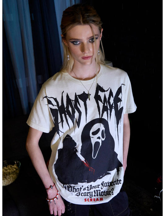 Ghost Face Favorite Scary Movie T-Shirt - US 6708