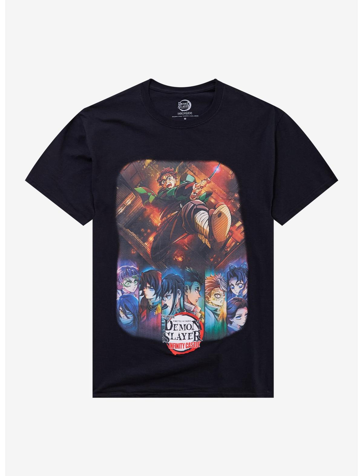 Demon Slayer: Kimetsu No Yaiba Infinity Castle Characters T-Shirt - US 7911