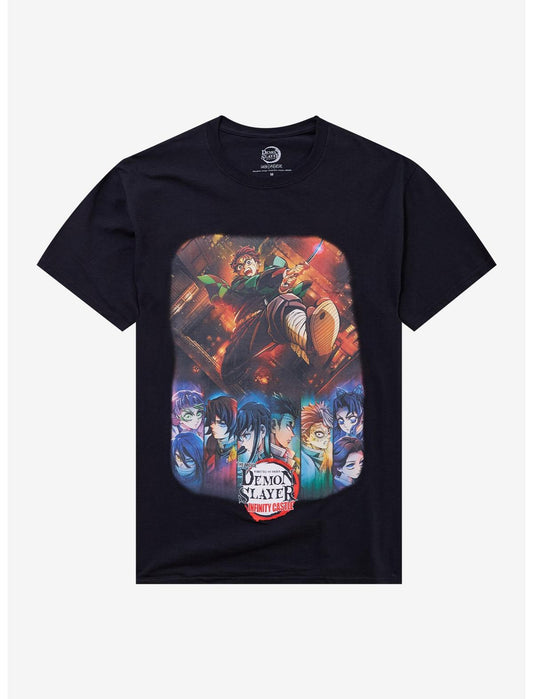 Demon Slayer: Kimetsu No Yaiba Infinity Castle Characters T-Shirt - US 7911