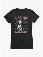 Demon Slayer: Kimetsu No Yaiba Nezuko Kamado Blossoms Girls T-Shirt - US 6249