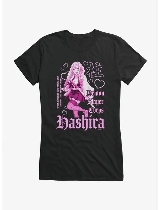 Demon Slayer: Kimetsu No Yaiba Mitsuri Demon Slayer Corps Hashira Girls T-Shirt - US 9773