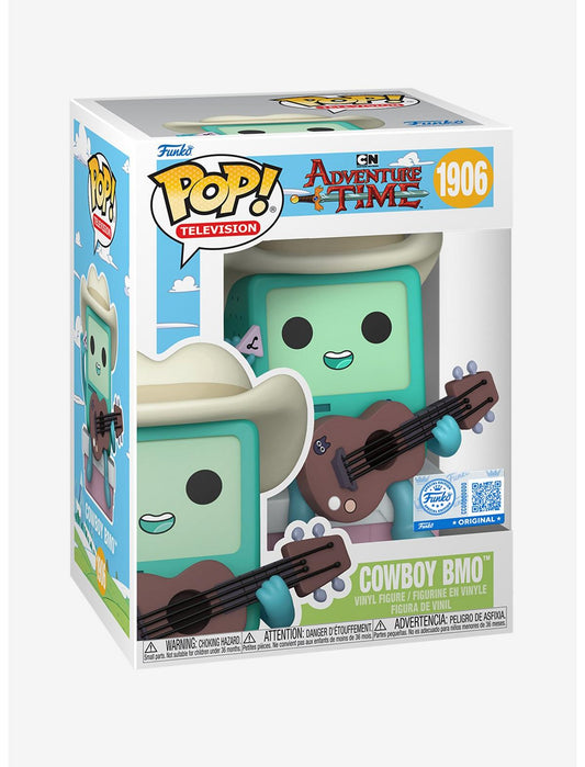 Funko Adventure Time Pop! Television Cowboy BMO Vinyl Figure Hot Topic Exclusive - US 7691