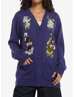 Disney The Hunchback Of Notre Dame Embroidered Girls Cardigan - US 7921