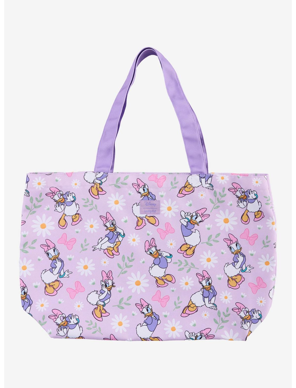 Loungefly Disney Daisy Duck Floral Tote Bag - US 8007