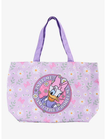 Loungefly Disney Daisy Duck Floral Tote Bag - US 8007