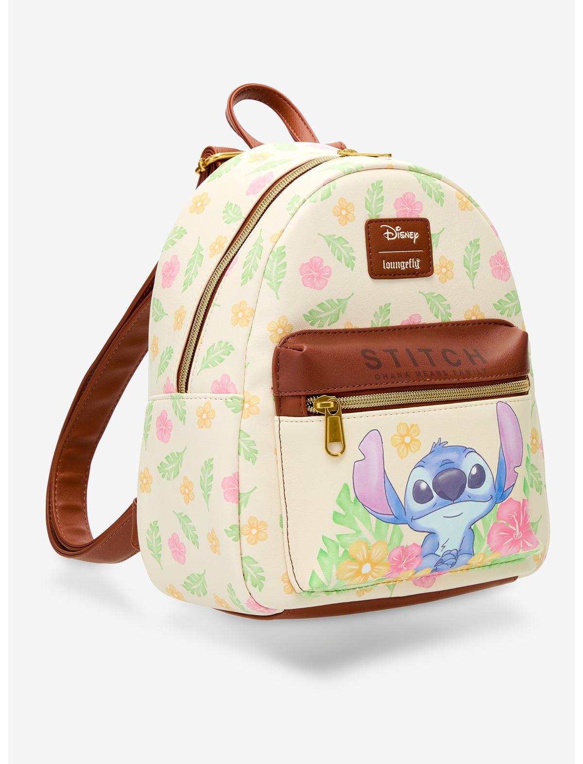 Loungefly Disney Stitch Tropical Quote Mini Backpack - US 1444