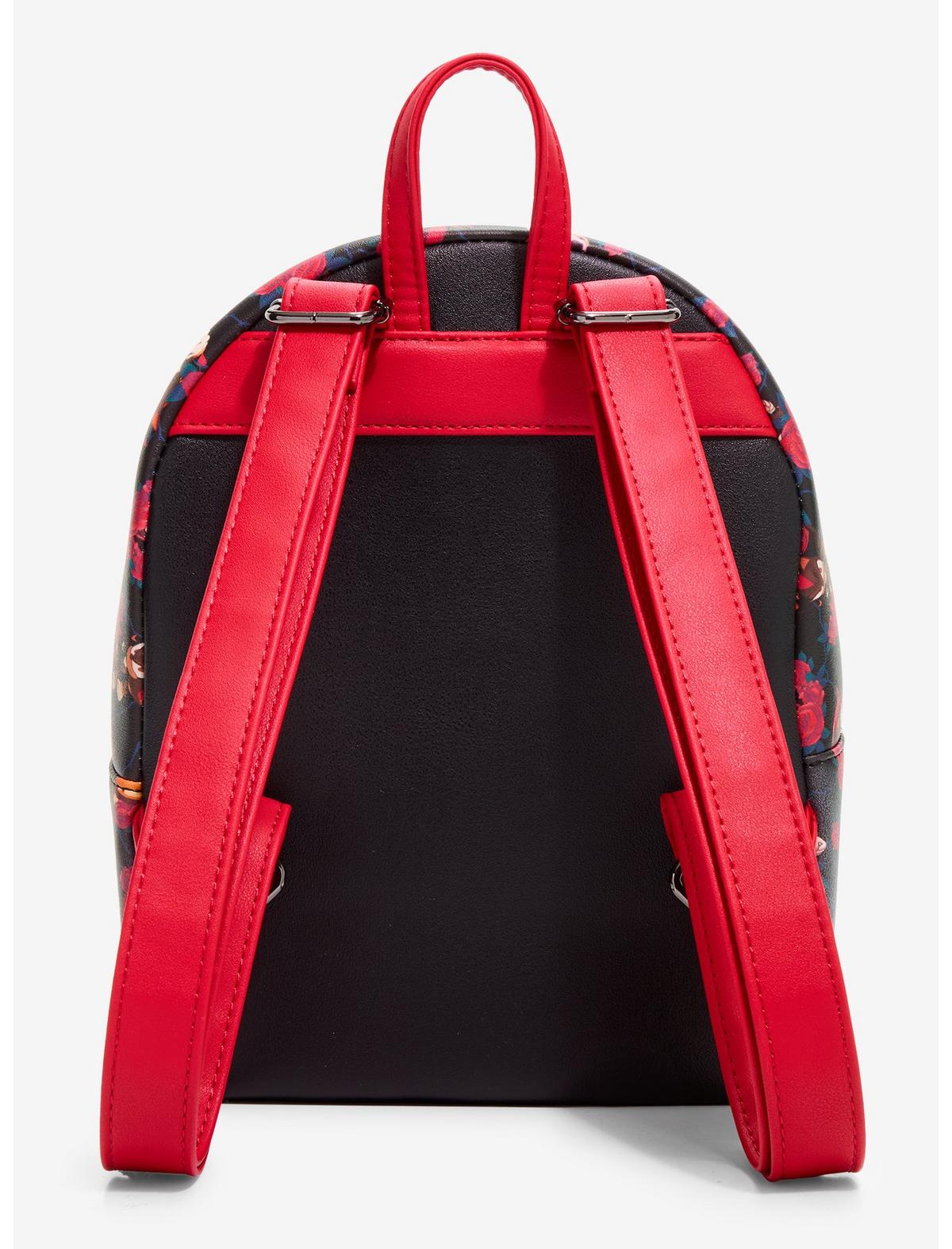 Loungefly Sonic The Hedgehog Shadow Roses Mini Backpack - US 1047