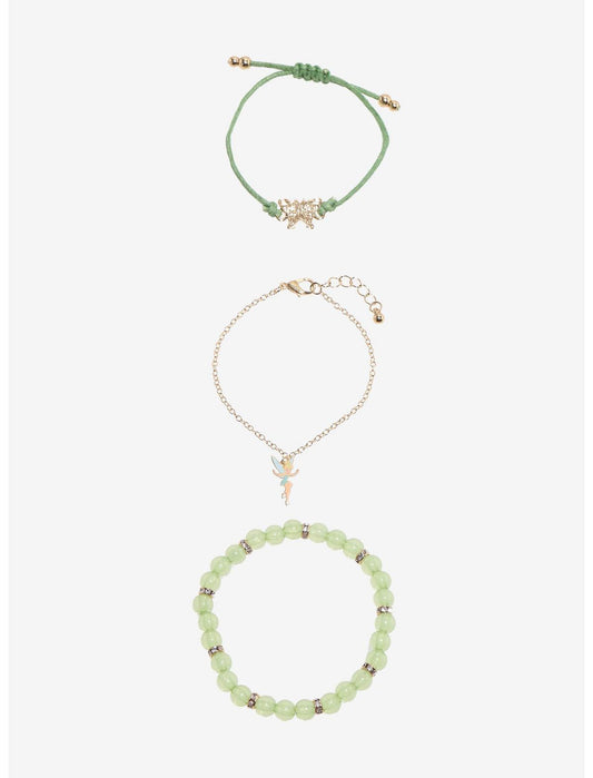 Disney Peter Pan Tinker Bell Butterfly Bracelet Set - US 2594