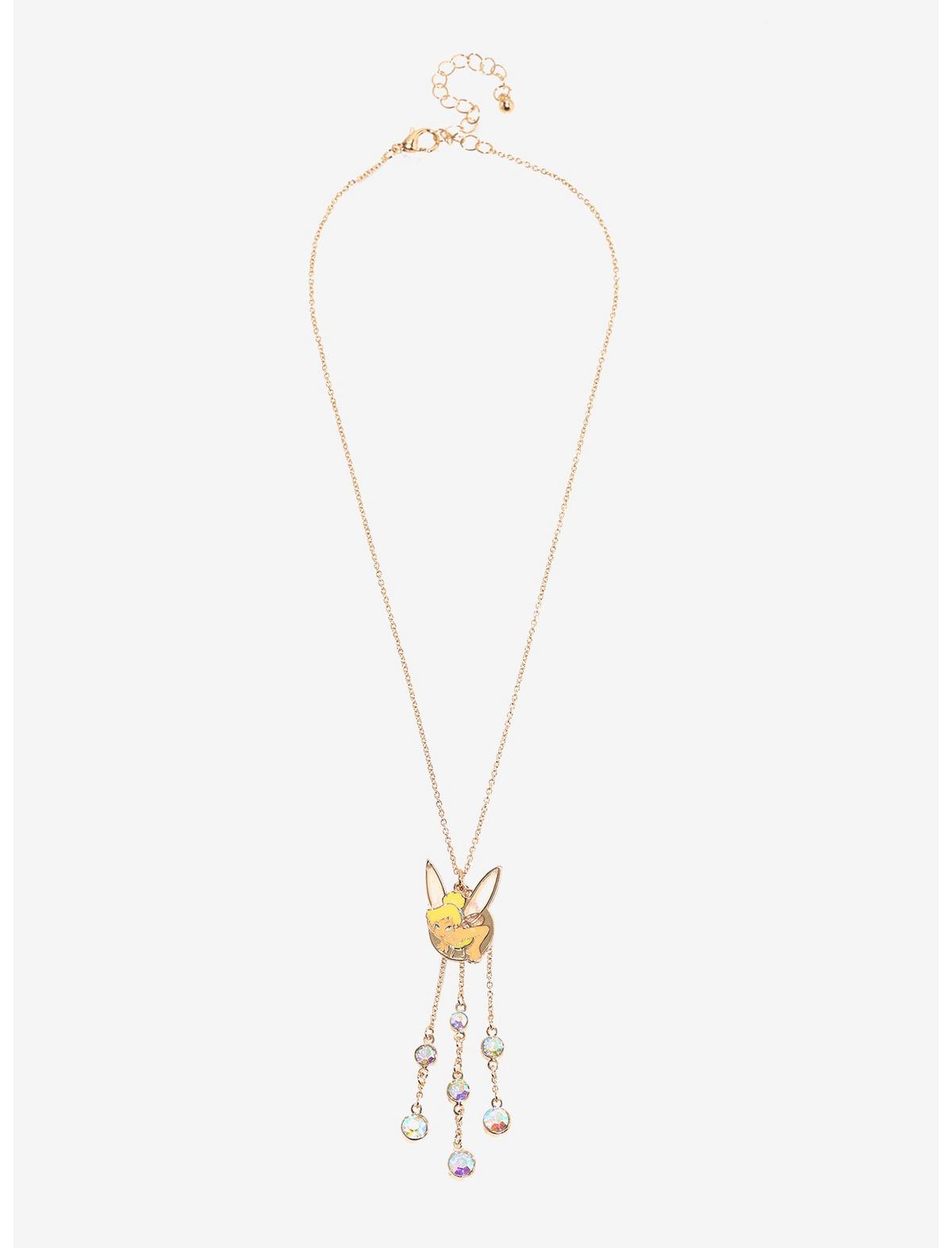 Disney Peter Pan Tinker Bell Pixie Dust Pendant Necklace - US 2657