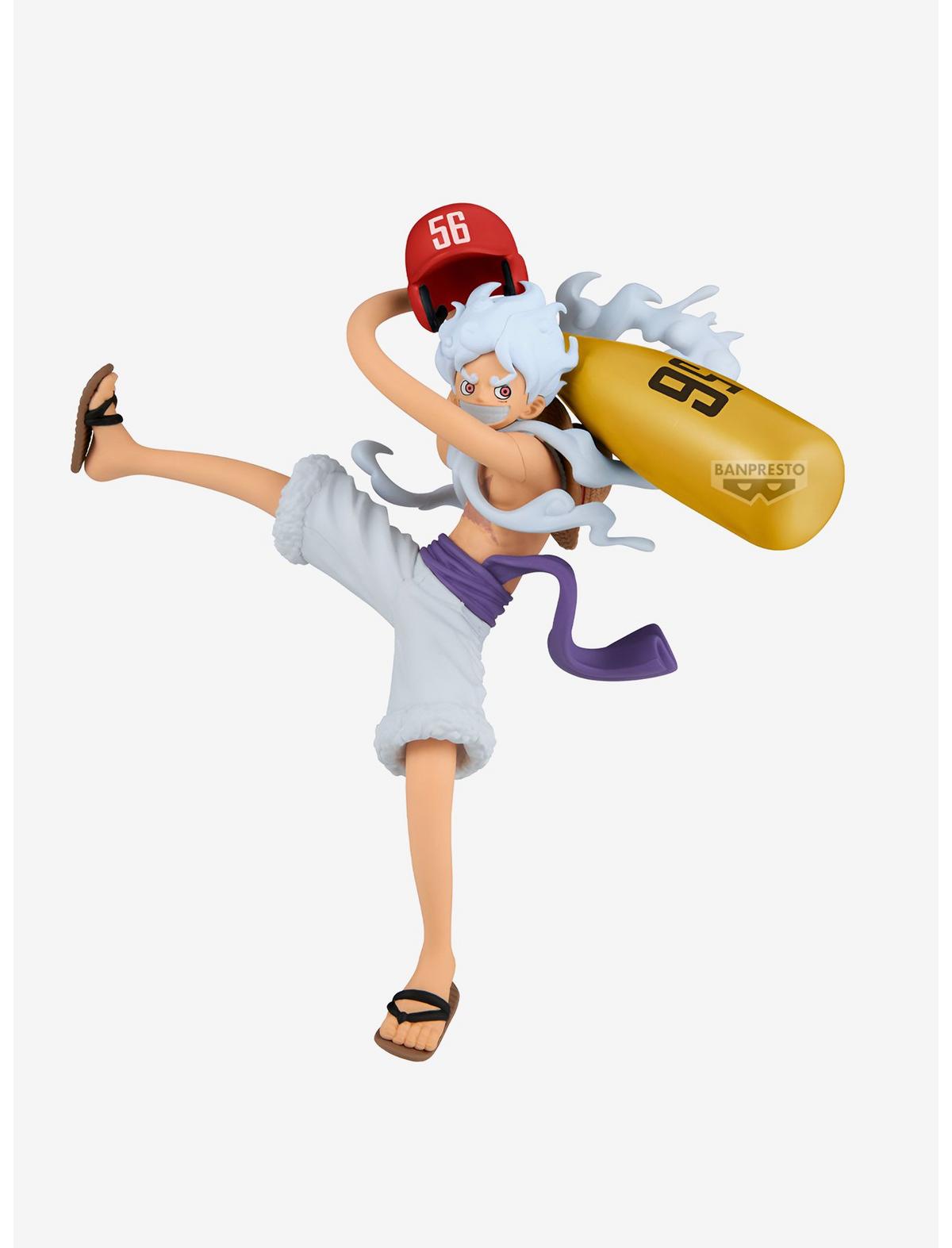 Banpresto One Piece Monkey D. Luffy Gear 5 II Battle Record Figure - US 4159