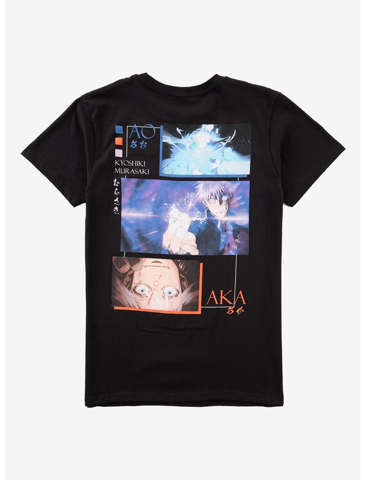 Jujutsu Kaisen Gojo Technique Panel T-Shirt - US 3290