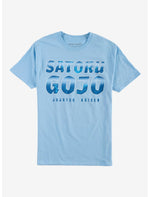 Jujutsu Kaisen Satoru Gojo Name Pose T-Shirt - US 3122