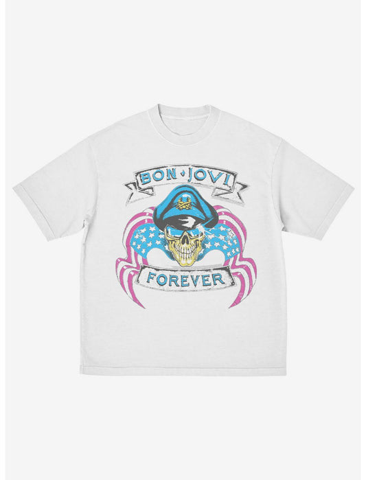Bon Jovi Forever Skull T-Shirt - US 1709