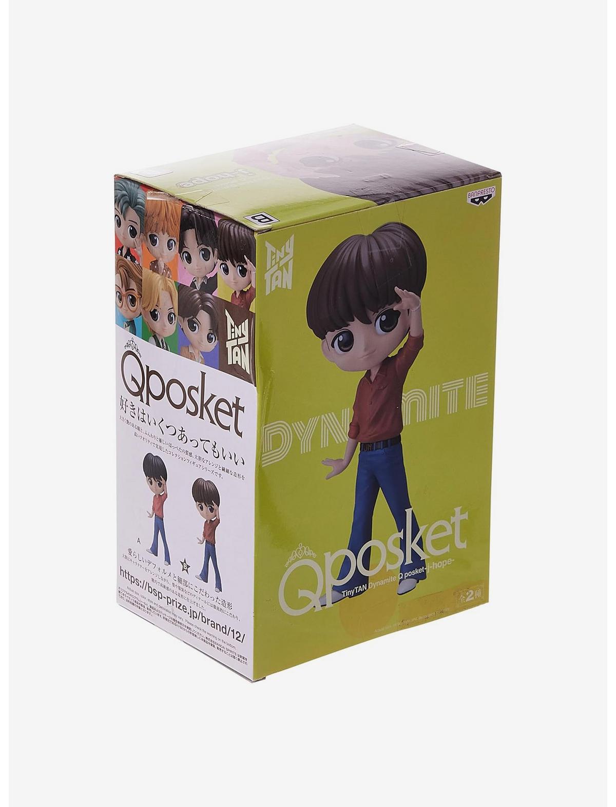 BanPresto Tinytan Dynamite Q Posket j-hope Version B Statue - US 6686