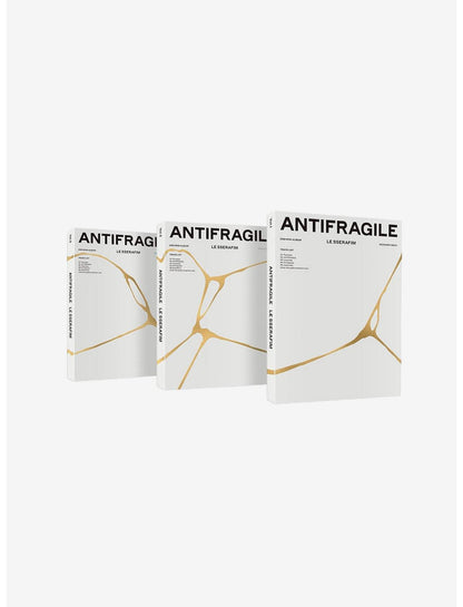 LE SSERAFIM Antifragile Midnight Onyx Vinyl LP - US 0737
