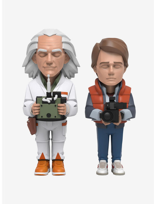 Back To The Future X YARMS Doc Brown & Marty McFly Figure Set - US 0336
