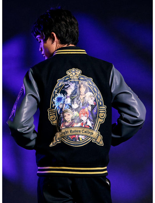 Disney Twisted-Wonderland House Crest Varsity Jacket - US 1397