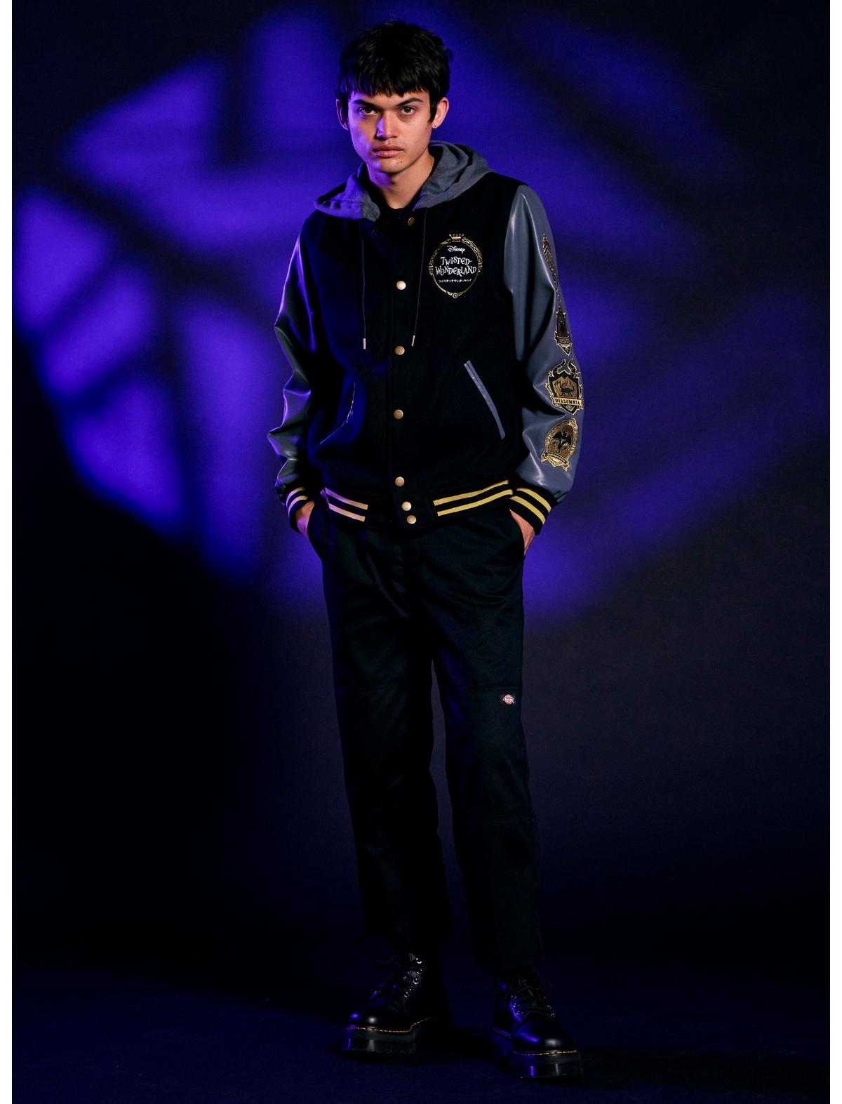 Disney Twisted-Wonderland House Crest Varsity Jacket - US 1397