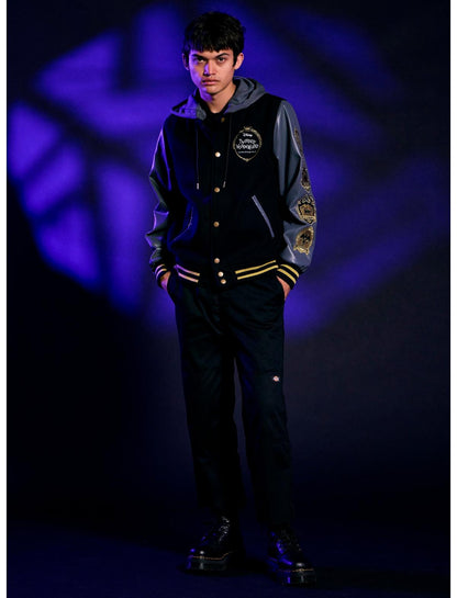 Disney Twisted-Wonderland House Crest Varsity Jacket - US 1397