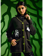 Her Universe Disney Frankenweenie Character Patch Girls Cardigan - US 5910