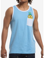 Adventure Time Jake & BMO Peek Pocket Tank Top - US 5372